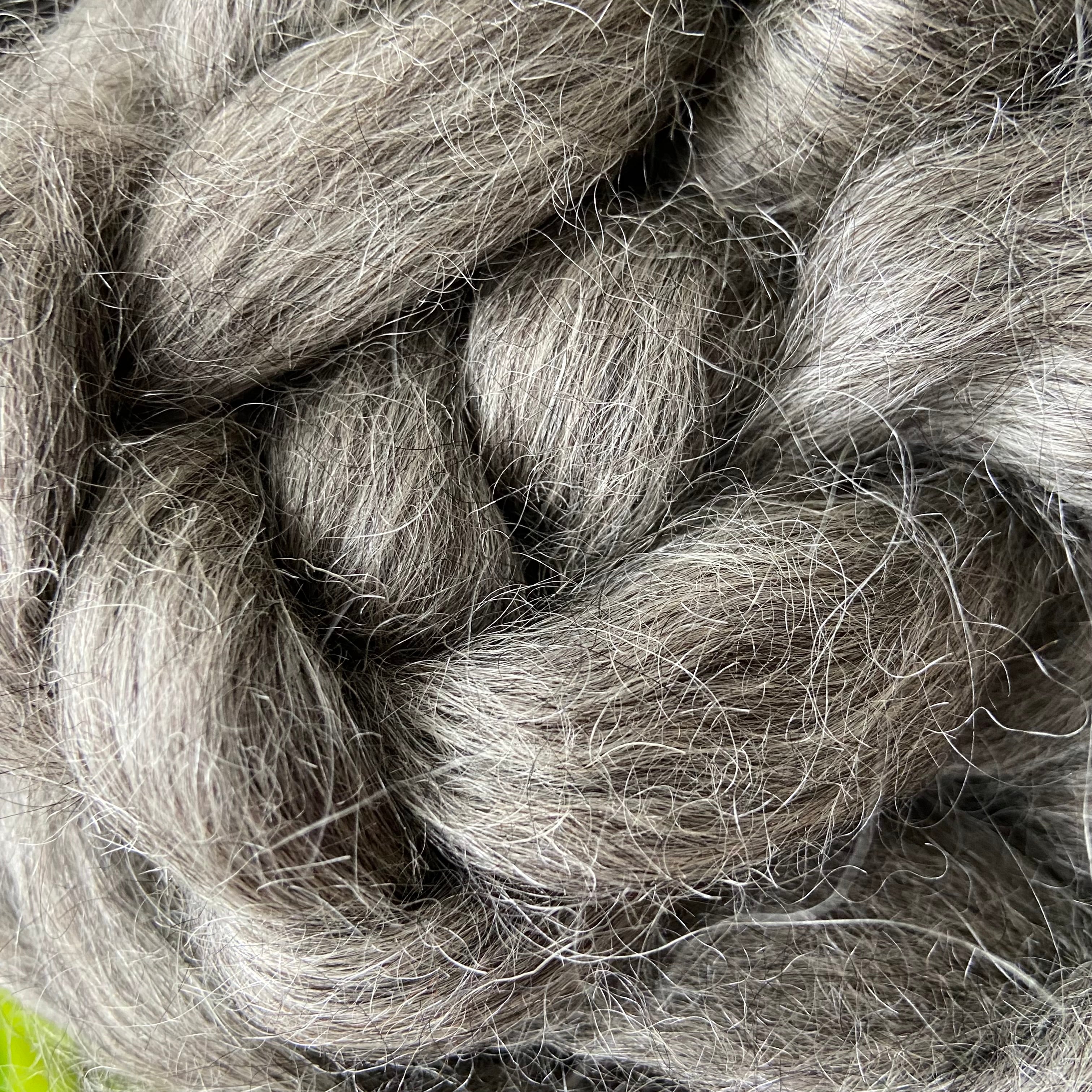 Nudie - Undyed Grey Gotland - 100g Top in a Spinners Braid