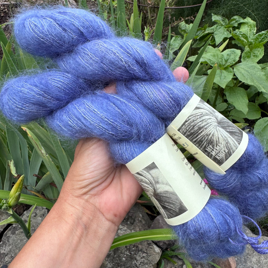 Cottage Garden No. 3 on Float Your Goat - 72/28 Brushed Kid Mohair Silk Lace