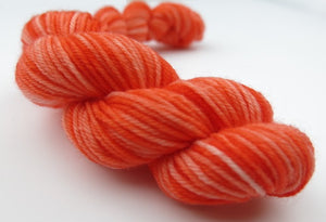 Rainbow Orange - Mini Skein on Choufunga Sock