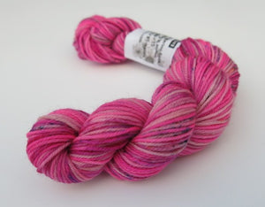 Cosmos Mix on Choufunga Sock - Mini Skein