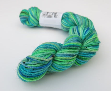 Painted Pond on Choufunga Sock - Mini Skein