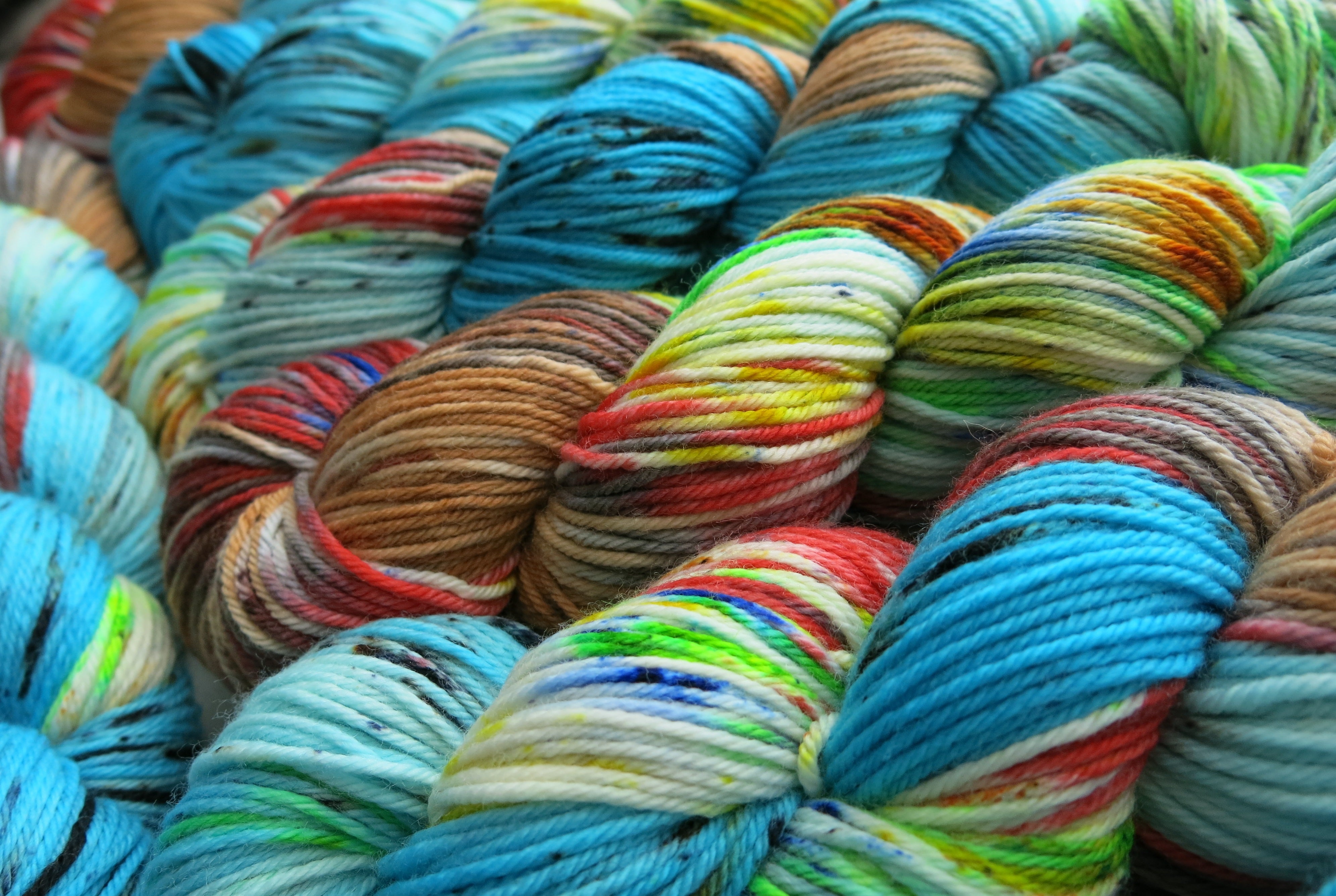 bat country hand dyed yarn inspired by fear and loathing