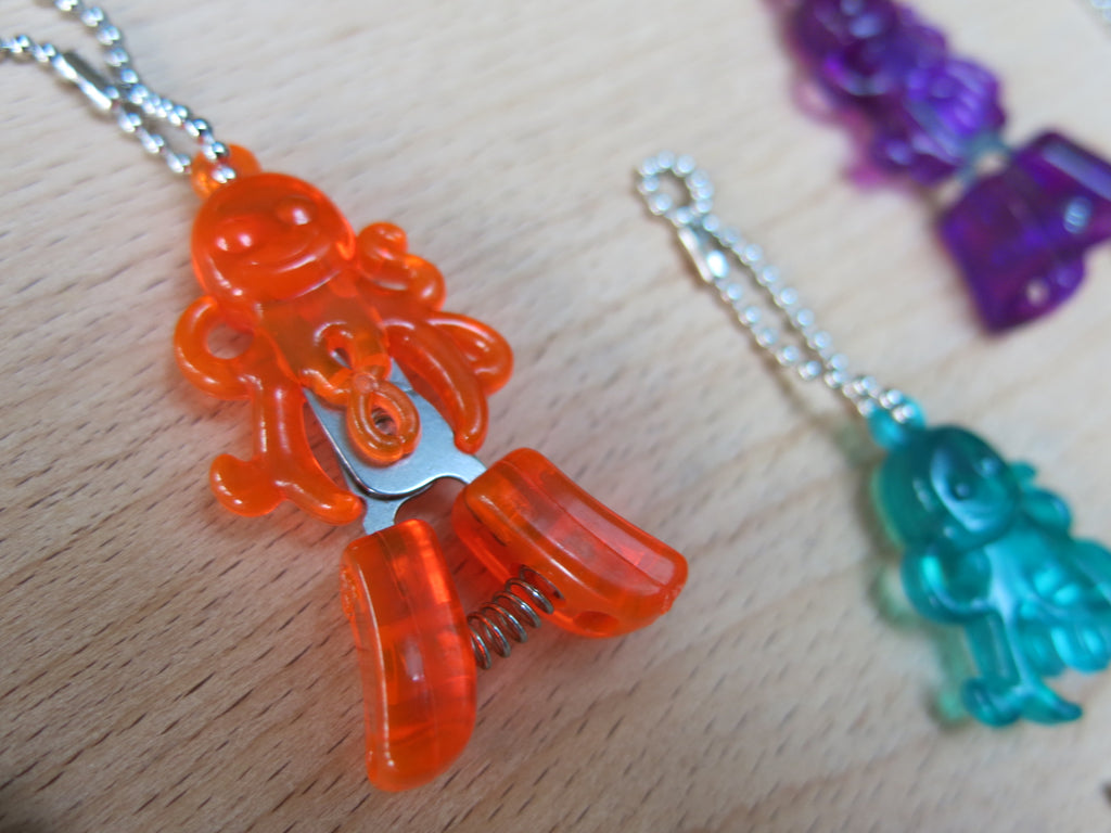 hiyahiya orange octopus yarn snips craft scissors