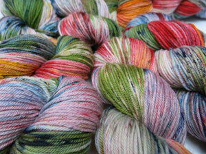 indie dyed yarn inspired my fear and loathing lizard lounge
