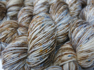 speckled indie dyed merino dk yarn skeins