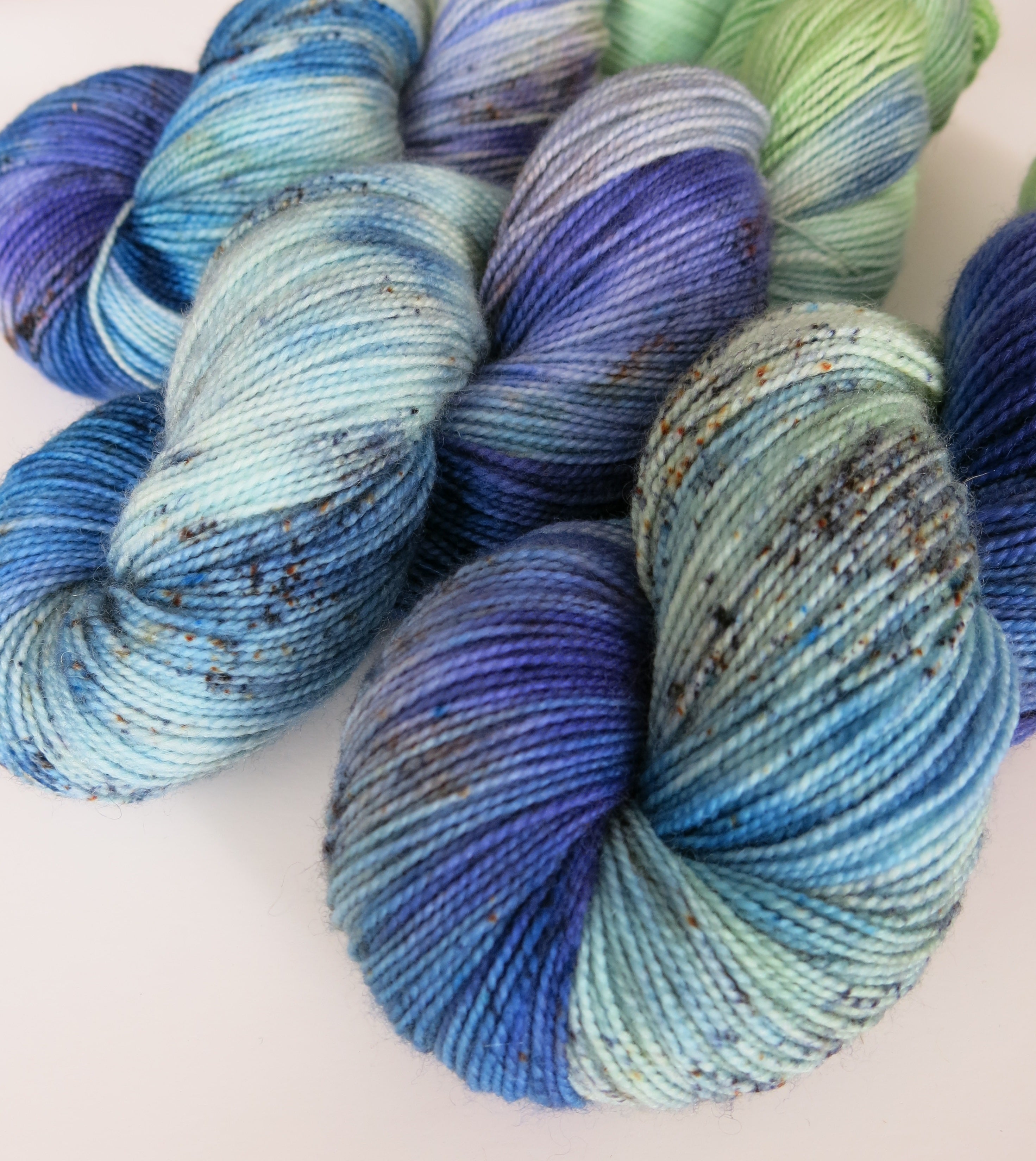 single batch unique yarn by indie dyer my mama knits