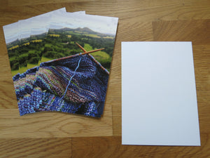 Knitting in Scotland Post Card Set