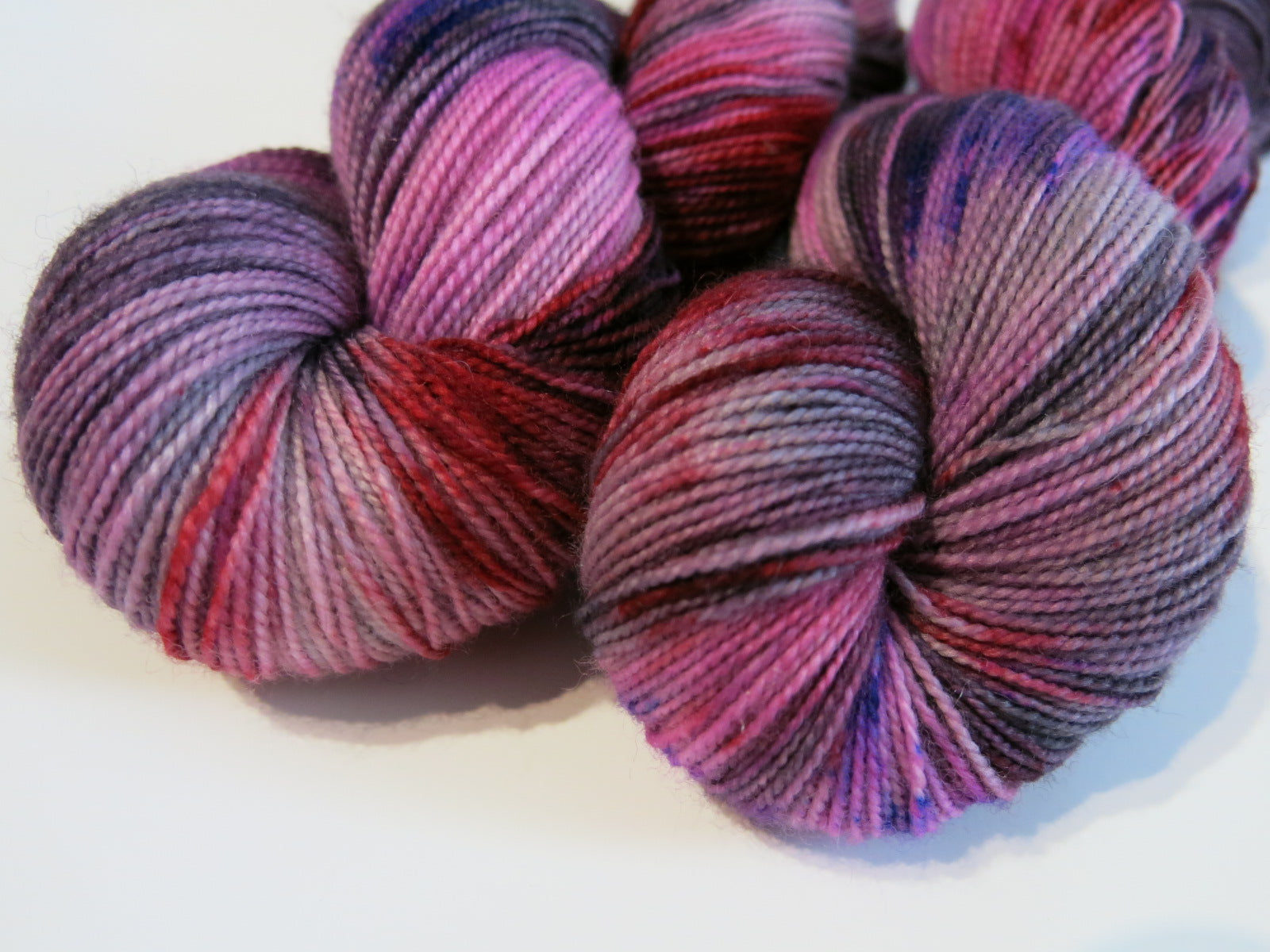 indie dyed british sock yarn for knitting and crochet