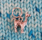 3d llama snagless stitch marker for knitting and crafts