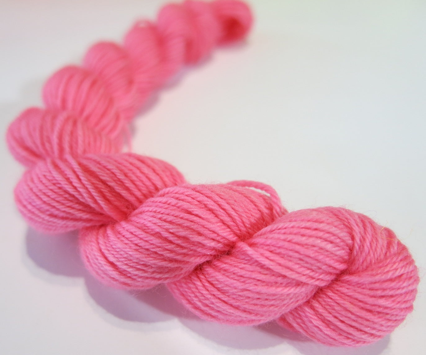 hand dyed 20g mini skein for knitting socks, shawls and blankets
