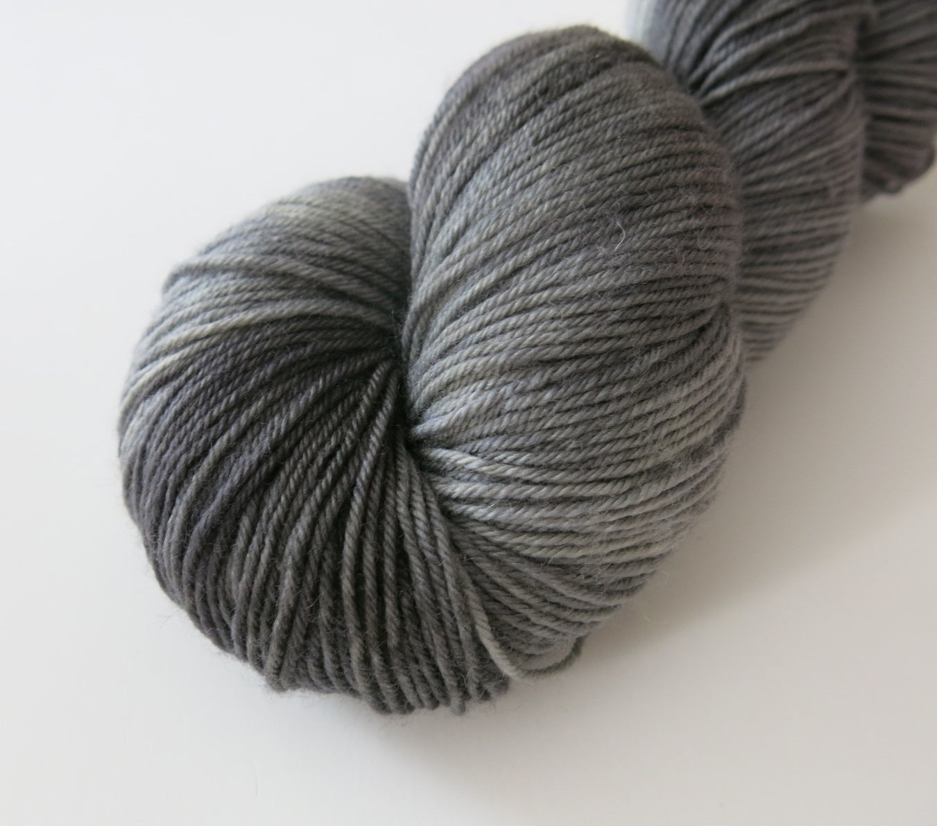 tonal grey sock yarn skeins for knitting and crochet