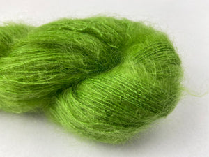 Peacock Solids on Float Your Goat - 72/28 Brushed Kid Mohair Silk Lace