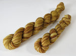 hand dyed tonal brown sock yarn mini skeins for knitting and crochet