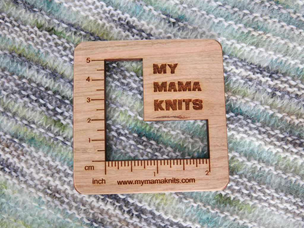 Katrinkles Big Knitting Needle Gauge Fob