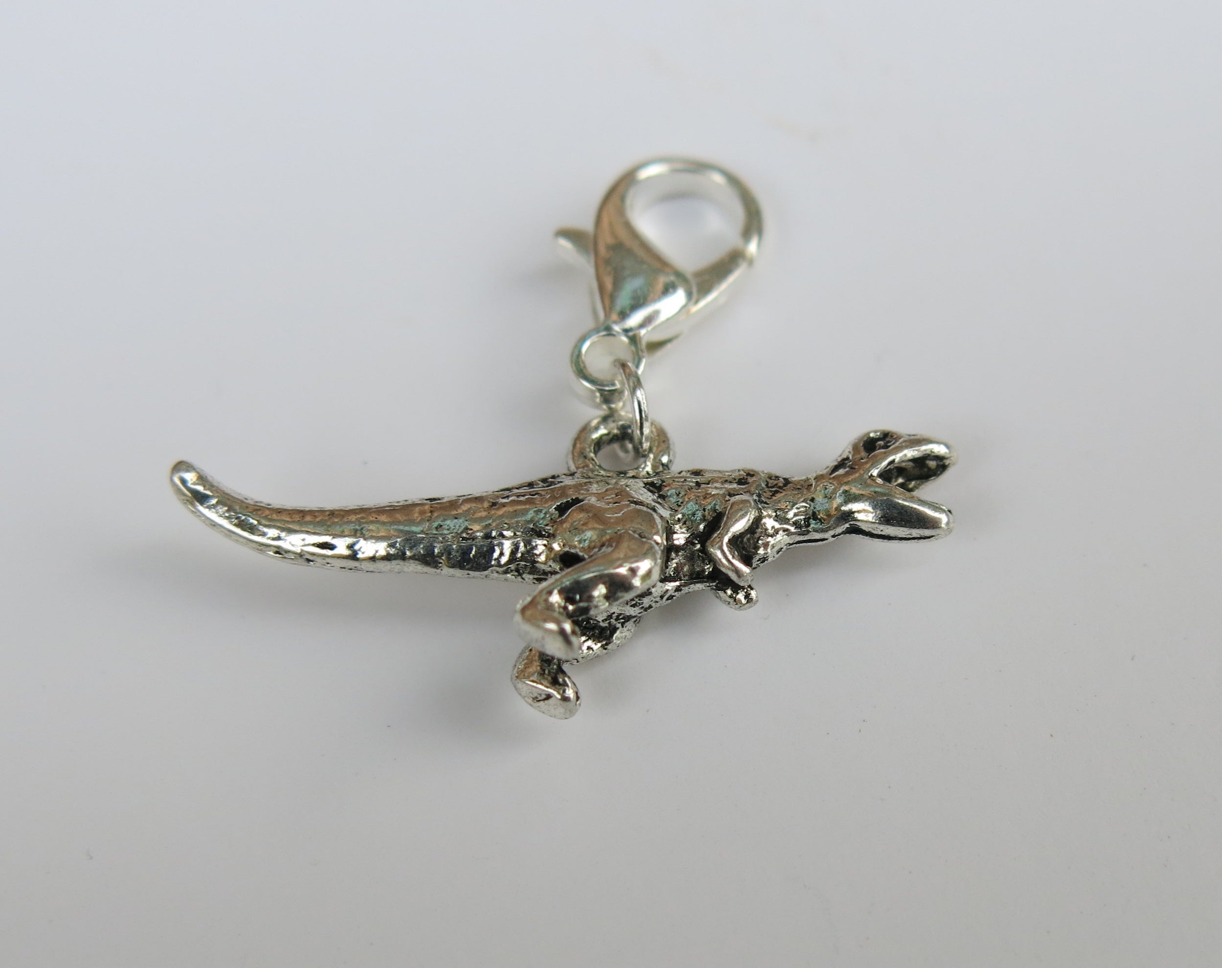 3D Dinosaur Snagless Stitch Marker or Clasp Place Keeper