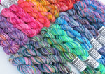 24 Colour Mini Skein Set for on Choufunga Sock - 2021 Bright Garden Colourways