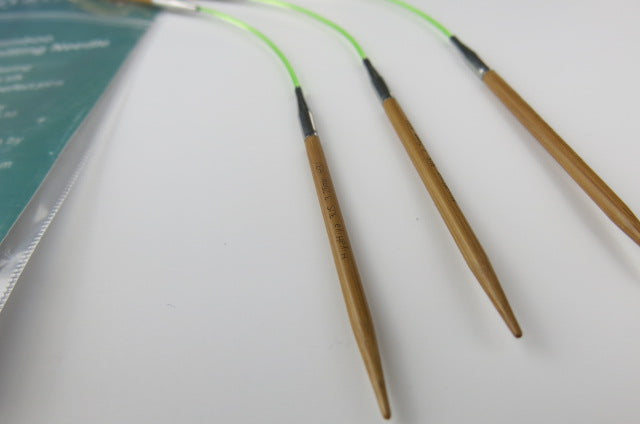 HiyaHiya 8" / 20cm Bamboo Flyer Set  - Flexible Double Pointed Knitting Needles