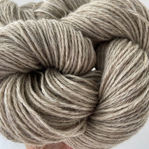 Nudie on Banter DK - Undyed 40/40/20 Shetland, Blue Faced Leicester, & Grey Alpaca British Wool