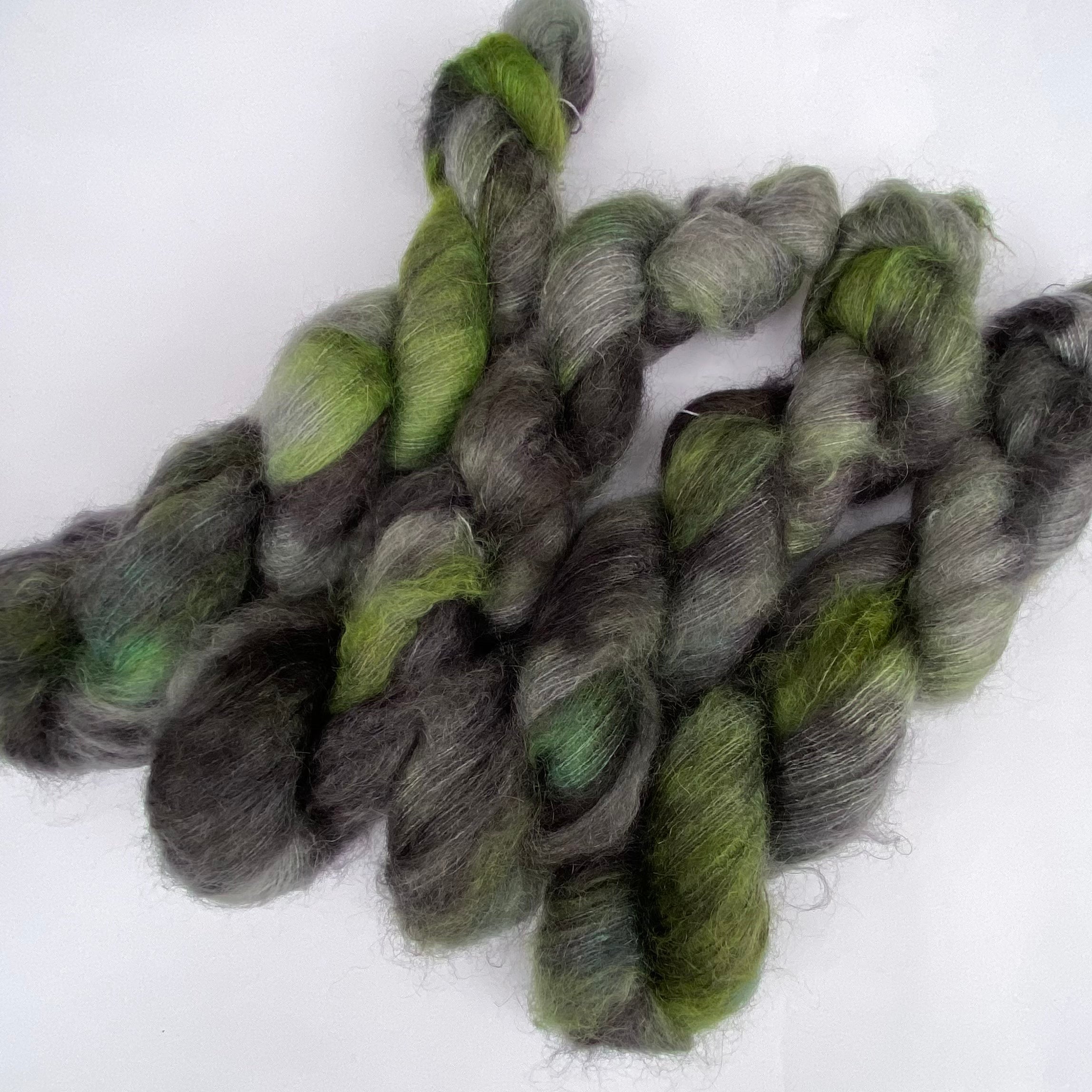 Arsenic on Float Your Goat - 72/28 Brushed Kid Mohair Silk Lace