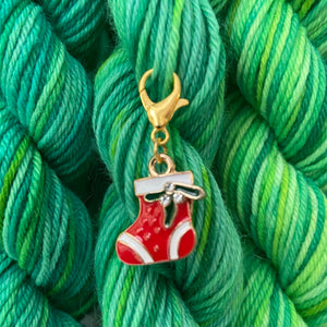 Enamel Christmas Variety Stitch Markers or Place Keepers