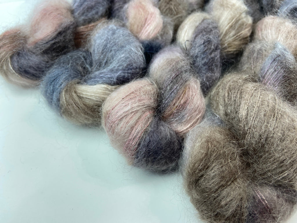 Rocky Shores on Float Your Goat - 72/28 Brushed Kid Mohair Silk Lace