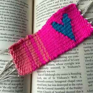 Hand Dyed and Woven Bookmark