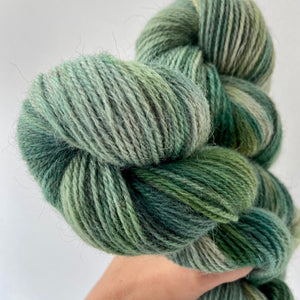 Sage Brush on Banter DK - 40/40/20 Shetland, Blue Faced Leicester, & Grey Alpaca British Wool